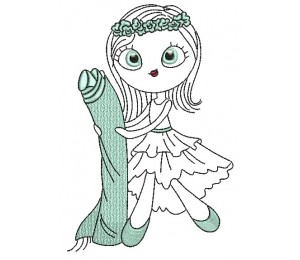 Stickdatei - Sewing Girl 5